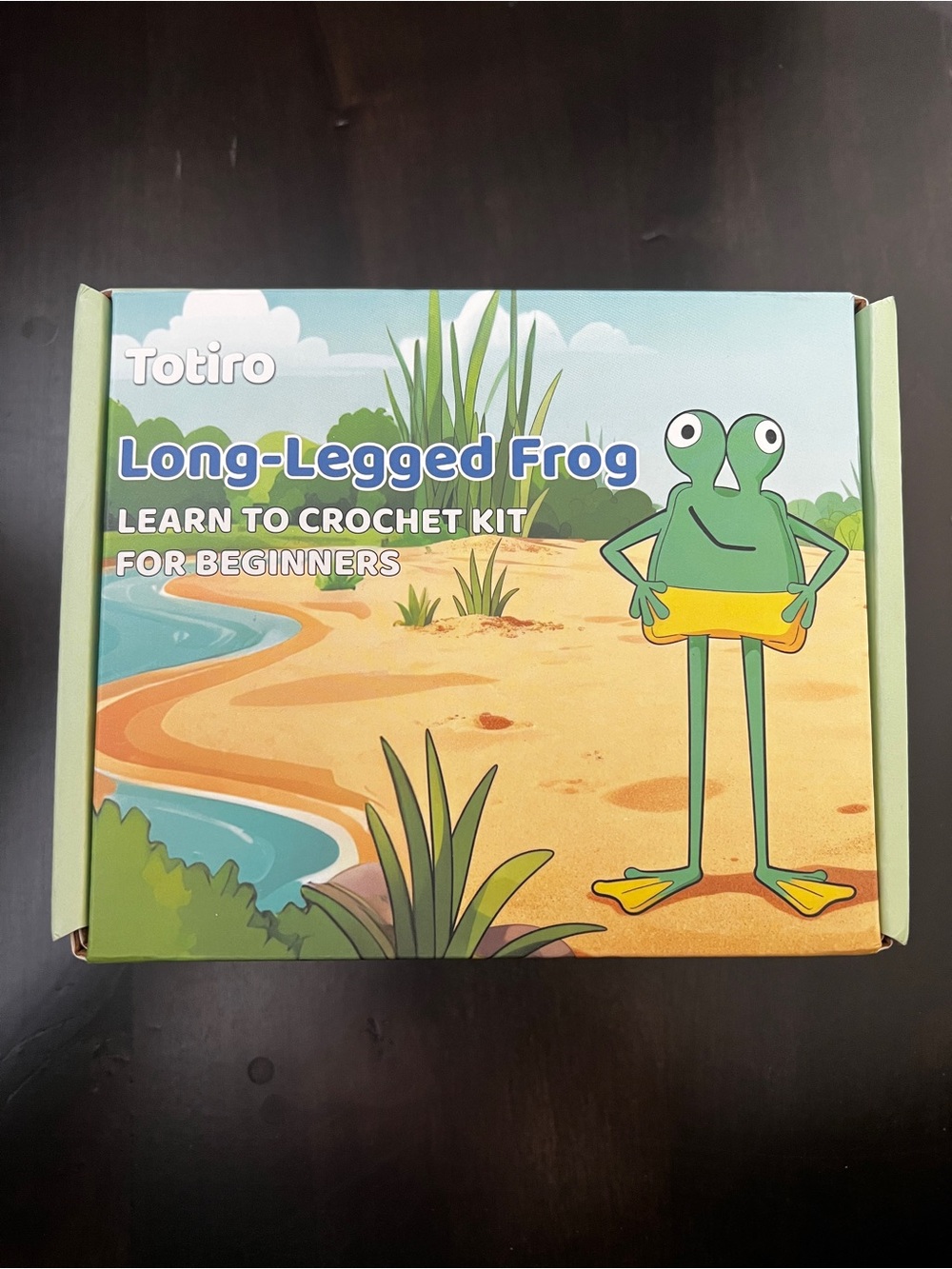 Long-Legged Frog Crochet Kit